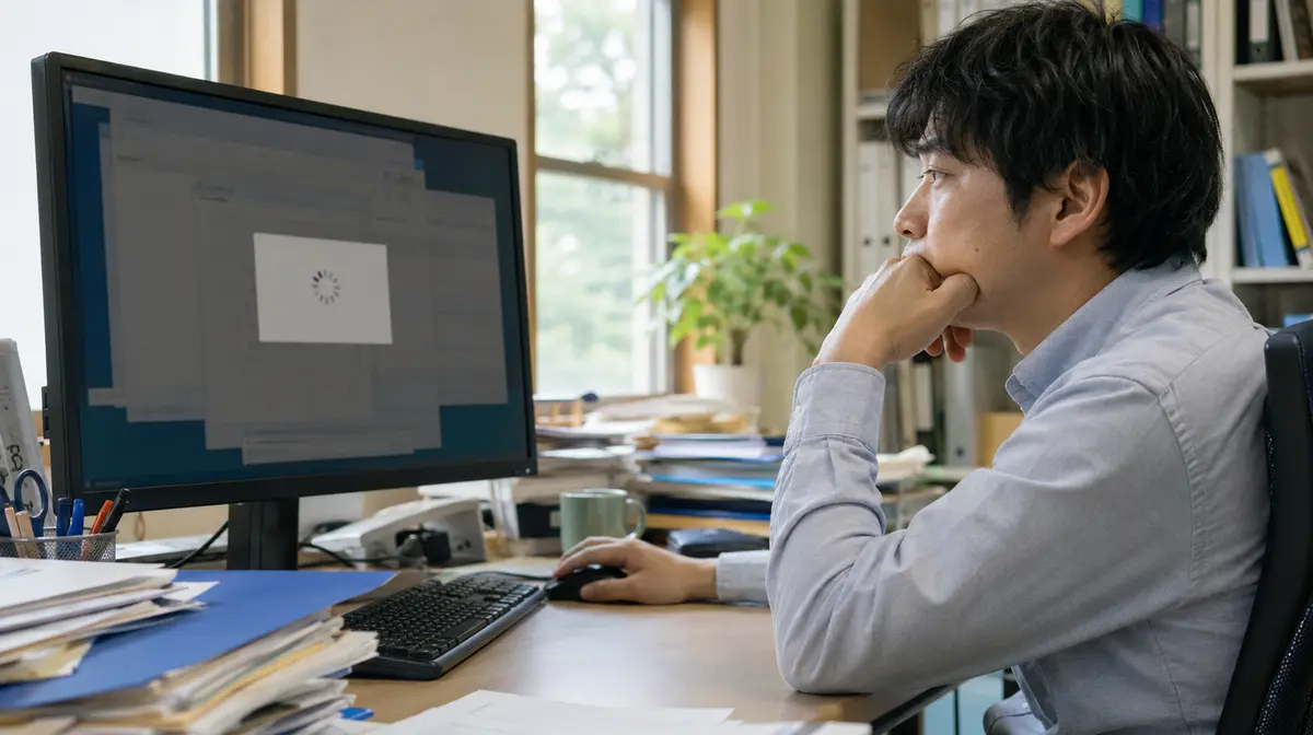 起動に何分もかかるときの確認手順