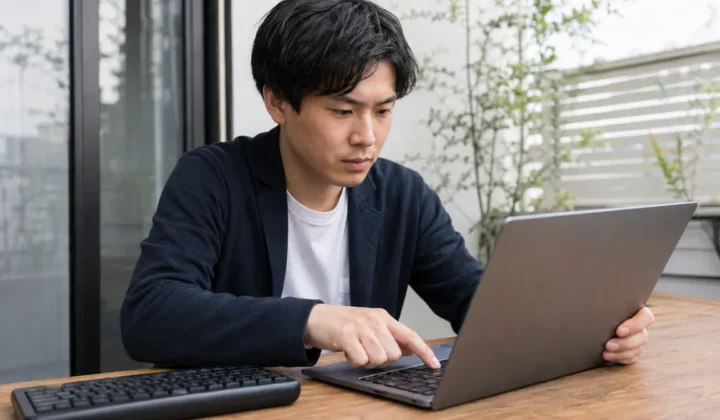 日本語入力が切り替わらないときの確認（4枚目）