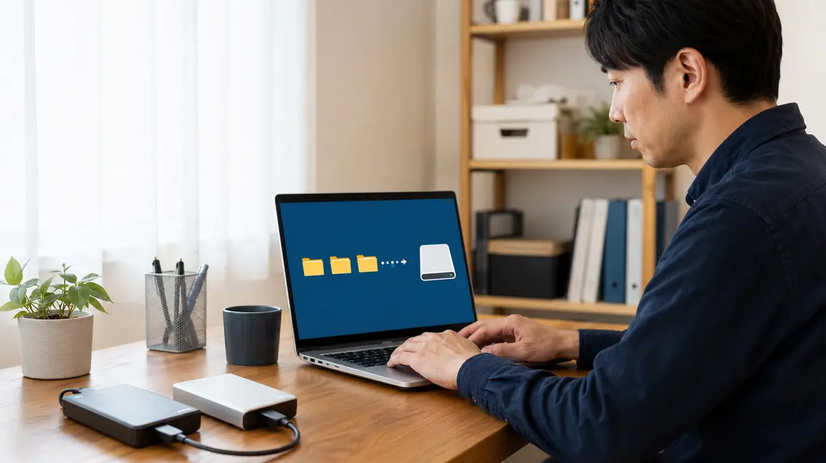 外付けHDD・SSDが開かないときの確認手順