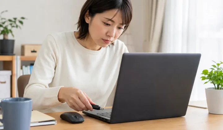 SDカードが読み込めないときの確認（4枚目）