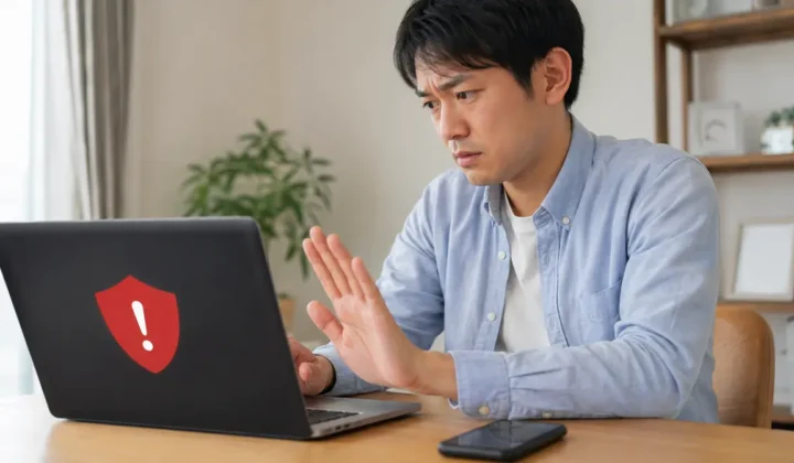 Windowsのライセンス認証エラーの画面（4枚目）